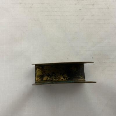 -105- MILITARY | 1917 US Army Infantry Book with Trench Art Book Clip