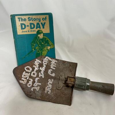 -106- MILITARY | The Story of D-Day Book and Shovel