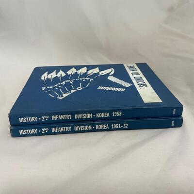 -107- MILITARY | Set of Two Korean War 2nd Infantry Division Books