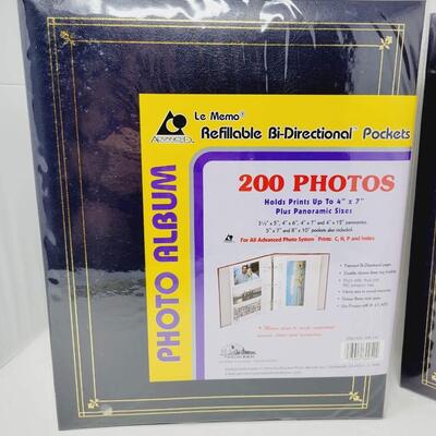 LEMEMO REFILLABLE PHOTO ALBUMS - NEW