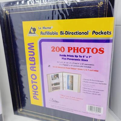 LEMEMO REFILLABLE PHOTO ALBUMS - NEW