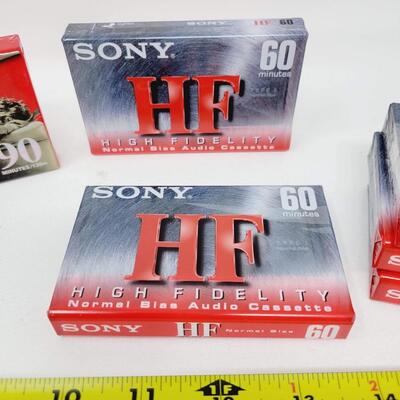 NEW IN PACK RECORDABLE TAPES BUNDLE