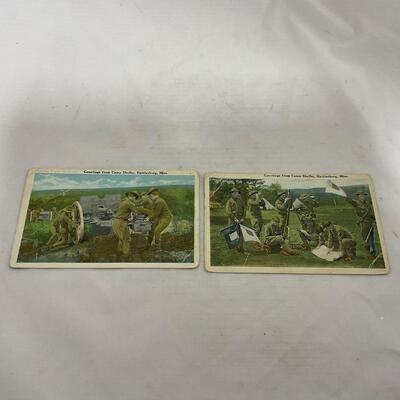 -108- MILITARY | World War I Postcards, Photos, and Tobacco Cards