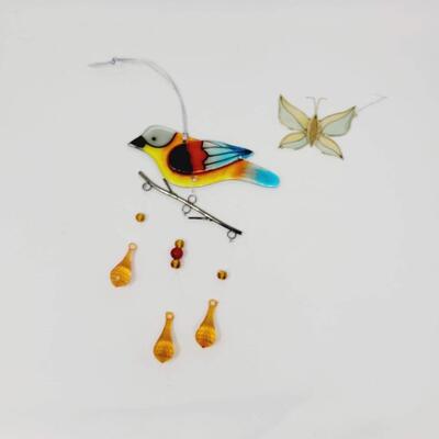 GLASS OUTDOOR DECOR BUNDLE