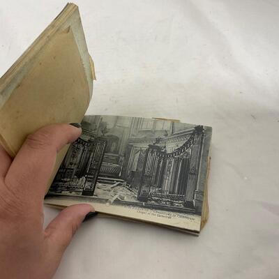-110- MILITARY | World War I France bombing Postcard Booklet