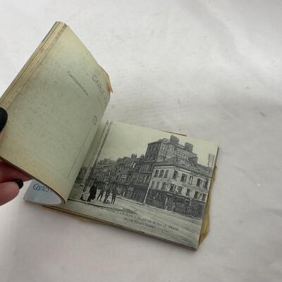 -110- MILITARY | World War I France bombing Postcard Booklet