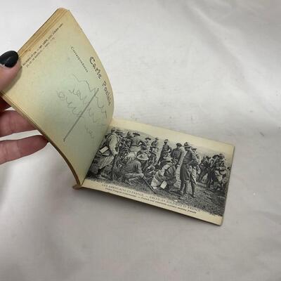 -111- MILITARY | World War I Americans in France Postcard Booklet