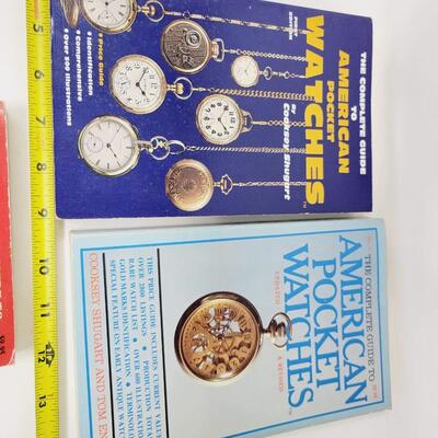 PAPERBACK POCKET WATCH INFO BOOKS