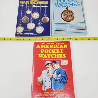 PAPERBACK POCKET WATCH INFO BOOKS