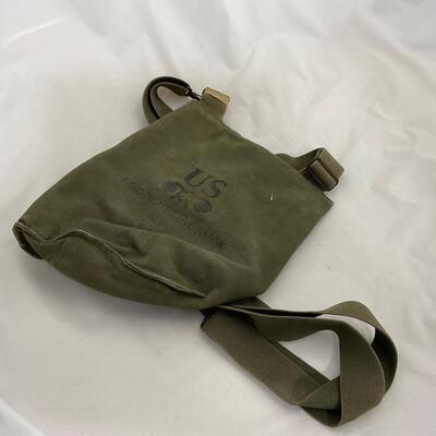 -116- MILITARY | World War 2 Us Field Protective Mask Bag
