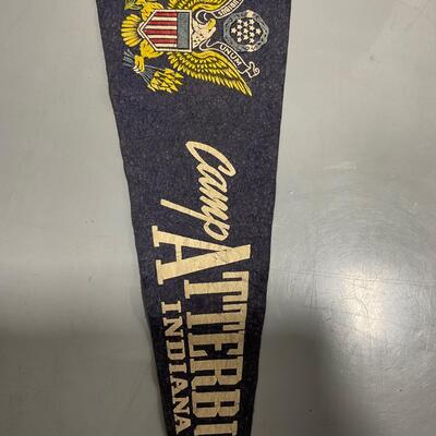 -117- MILITARY | Camp Atterbury Indiana Pennant