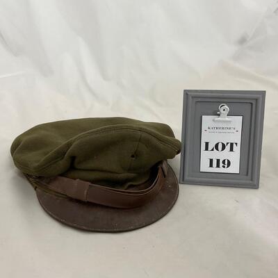-119- MILITARY | World War 2 Era Army Hat