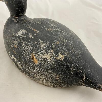 -125- HISTORY | Early 1900s Wooden Duck Decoy