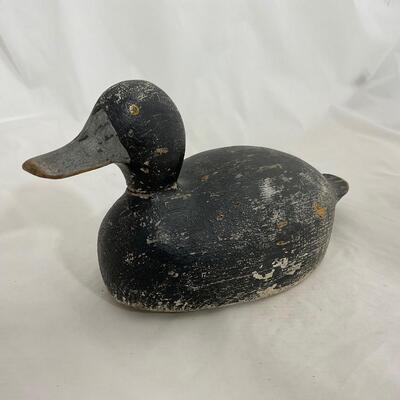 -125- HISTORY | Early 1900s Wooden Duck Decoy