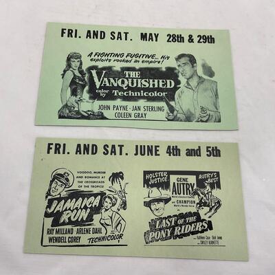-129- ADVERTISEMENT | 1953 Movie Cards