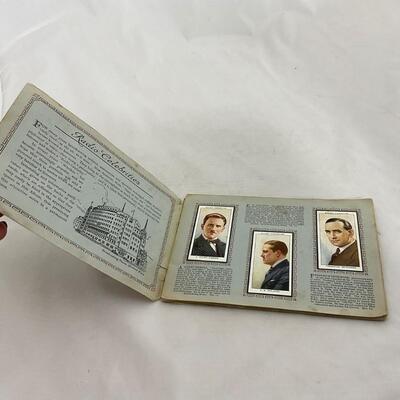 -130- ADVERTISEMENT | 1930â€™s Radio Celebrities Wills Cigarette Cards