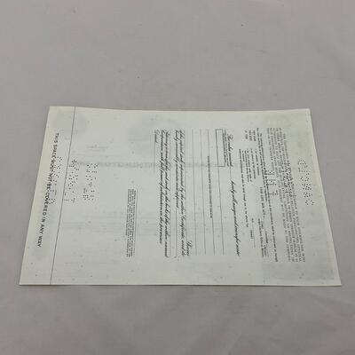 -132- ADVERTISEMENT | Vintage Studebaker Packard Automobile Stock Certificates