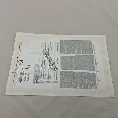 -132- ADVERTISEMENT | Vintage Studebaker Packard Automobile Stock Certificates