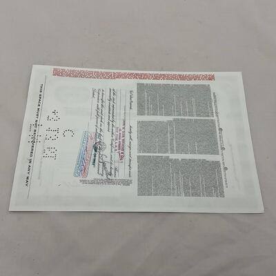 -132- ADVERTISEMENT | Vintage Studebaker Packard Automobile Stock Certificates