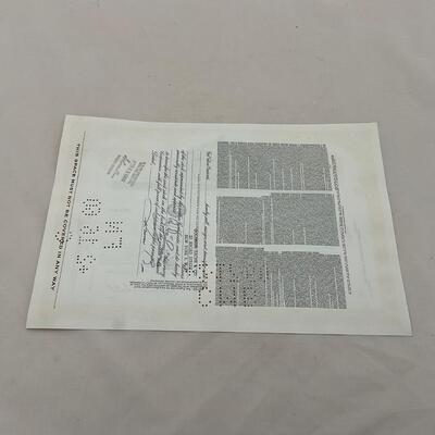-132- ADVERTISEMENT | Vintage Studebaker Packard Automobile Stock Certificates