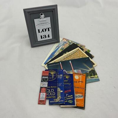 -134- HISTORY | Worlds Fair Collectibles, Postcards, and Matchbook Covers