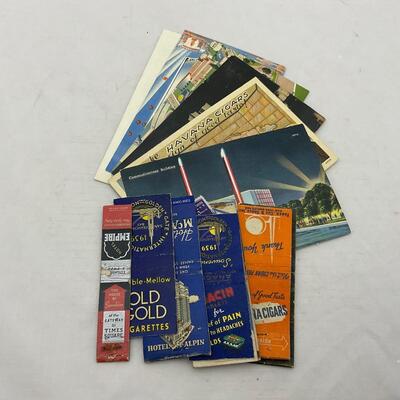 -134- HISTORY | Worlds Fair Collectibles, Postcards, and Matchbook Covers