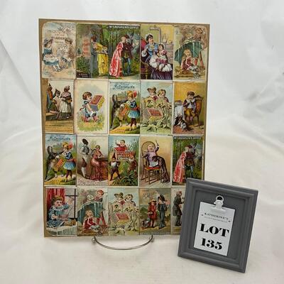 -135- ADVERTISEMENT | 1800â€™s Trade Cards Mclaughlins Coffee