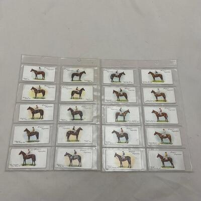 -139- ADVERTISEMENT | 1930â€™s Horse Racing Tobacco Cards
