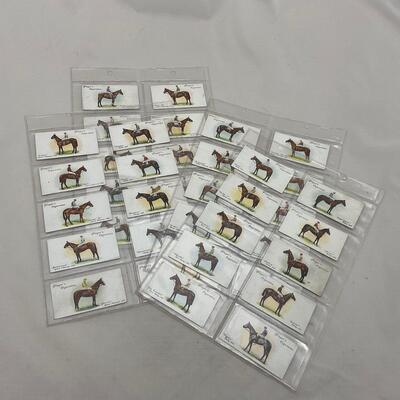 -139- ADVERTISEMENT | 1930â€™s Horse Racing Tobacco Cards