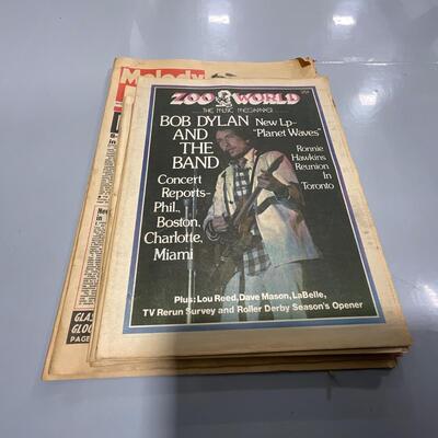 -145- ADVERTISEMENT | Bob Dylan Paper Collectibles