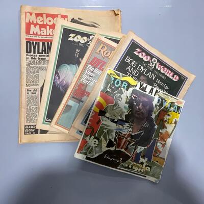 -145- ADVERTISEMENT | Bob Dylan Paper Collectibles