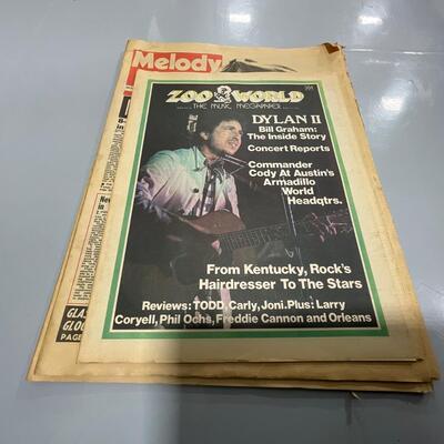 -145- ADVERTISEMENT | Bob Dylan Paper Collectibles