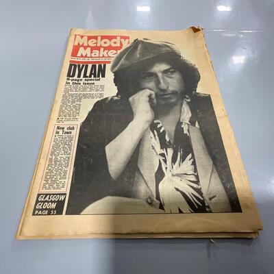 -145- ADVERTISEMENT | Bob Dylan Paper Collectibles