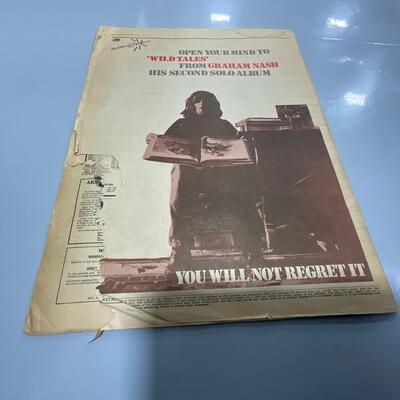 -145- ADVERTISEMENT | Bob Dylan Paper Collectibles