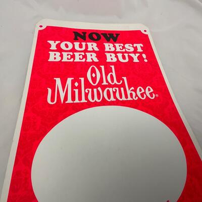 -146- ADVERTISEMENT | 1969 Old Milwaukee Beer Sign