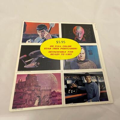 -147- POP CULTRE | 1977 Star Trek Unused Postcard Book