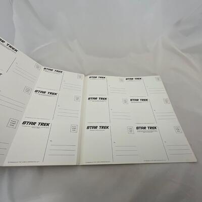 -147- POP CULTRE | 1977 Star Trek Unused Postcard Book