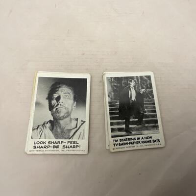 -150- POP CULTURE | Vintage Universal Studios Monster Cards
