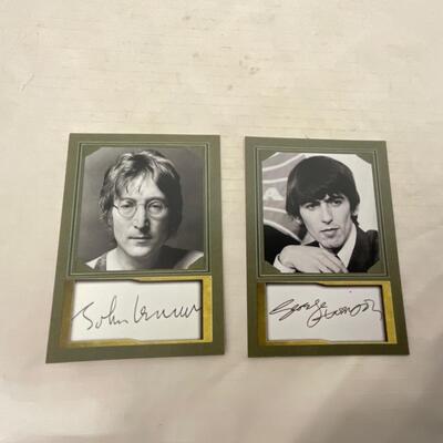 -151- POP CULTURE | Beatles Cards and Collectible Currency