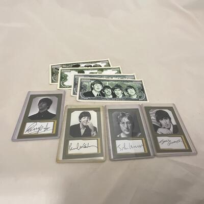 -151- POP CULTURE | Beatles Cards and Collectible Currency