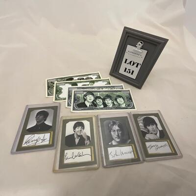 -151- POP CULTURE | Beatles Cards and Collectible Currency