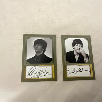 -151- POP CULTURE | Beatles Cards and Collectible Currency