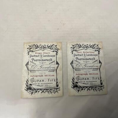 -151- POP CULTURE | Beatles Cards and Collectible Currency