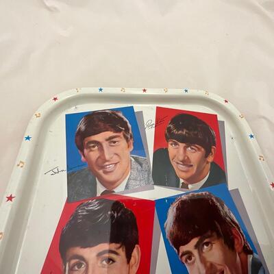-152- POP CULTURE | Vintage Metal Beatles Tray