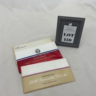 -159- CURRENCY | Coin Mint Set 1979, 1986, 1987