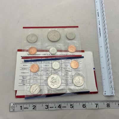 -159- CURRENCY | Coin Mint Set 1979, 1986, 1987
