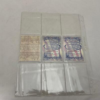 -160- HISTORY | Complete Set of Us Presidents Cards