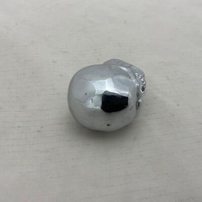 -163- VINTAGE | Metal Skull Knob Car Shifter