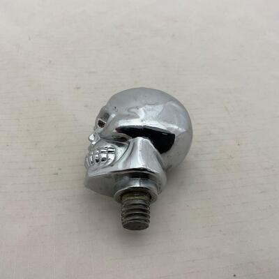 -163- VINTAGE | Metal Skull Knob Car Shifter