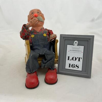 -168- VINTAGE | Smoking Grandpa Toy